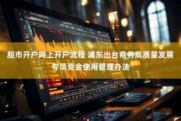 股市开户网上开户流程 浦东出台商务高质量发展专项资金使用管理办法